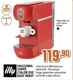 Extracoop illy MACCHINA CAFFÈ CIALDE ESE EASY 60527 offerta