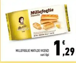 Conad Millefoglie matilde vicenzi vari tipi offerta