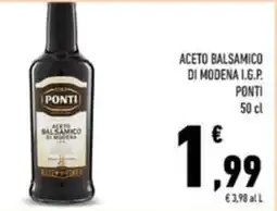 Conad Ponti aceto balsamico di modena i.g.p. offerta
