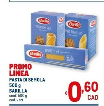 Metro Pasta mista 500 g(ml) offerta