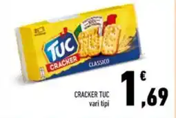 Conad Cracker tuc vari tipi offerta
