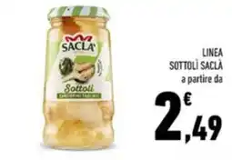 Conad Saclà linea sottolì offerta