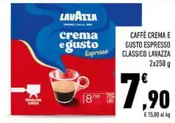 Conad Caffè crema e gusto espresso classico lavazza offerta