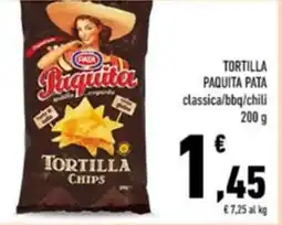 Conad Pata tortilla paquita offerta