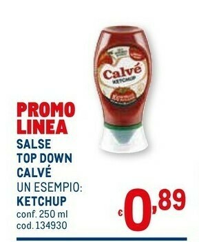 Metro Salse top down offerta