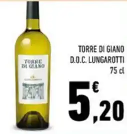 Conad Torre di giano d.o.c. lungarotti offerta
