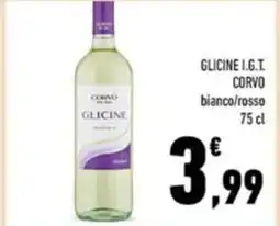 Conad Glicine i.g.t. corvo bianco/rosso offerta