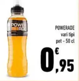 Conad Powerade vari tipi offerta