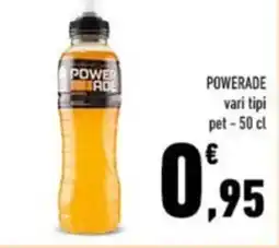 Conad Powerade vari tipi pet offerta