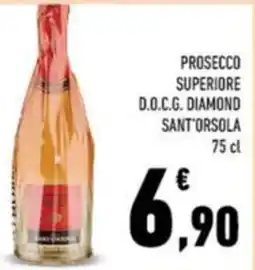 Conad Sant'orsola prosecco superiore d.o.c.g. diamond offerta