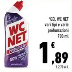 Conad Gel wc net vari tipi offerta