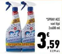 Conad Spray ace vari tipi offerta