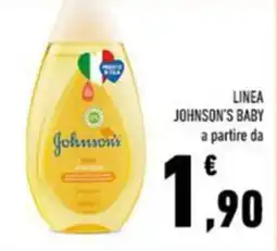 Conad Johnson's baby linea offerta