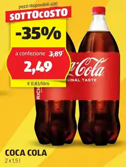 ALDI Coca cola offerta