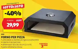ALDI Bbq forno per pizza offerta
