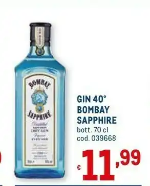 Metro Sapphire gin offerta