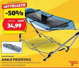 ALDI Adventuridge amaca pieghevole offerta
