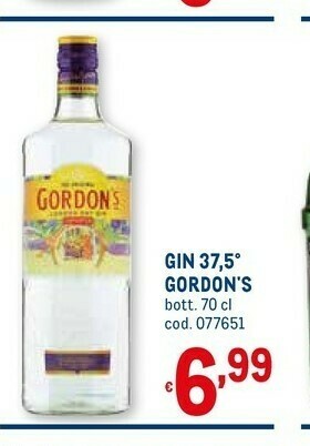 Metro Gin offerta
