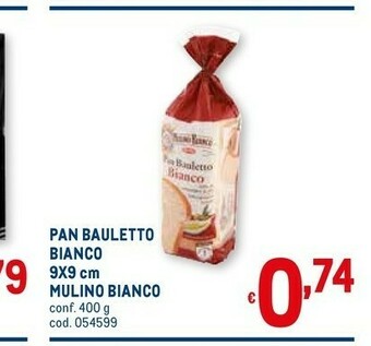 Metro Pan bauletto bianco 400 g(ml) offerta