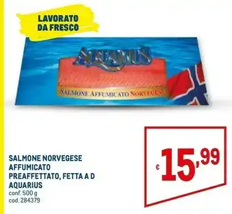 Metro Salmone norvegese affumicato offerta
