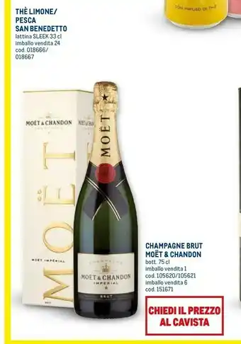 Metro Champagne brut offerta