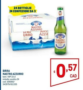 Metro Birra 330 g(ml) offerta