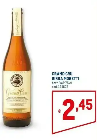 Birra moretti - grand cru 750 g(ml)