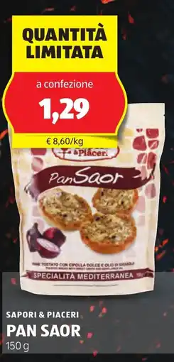 ALDI Sapori & piaceri pan saor offerta