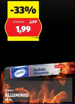 ALDI Tandil alluminio 30 m offerta