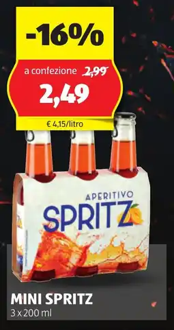ALDI Mini spritz offerta