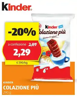 ALDI Kinder colazione più offerta