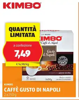 ALDI Kimbo caffè gusto di napoli offerta