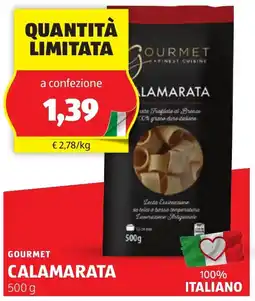 ALDI Gourmet calamarata offerta