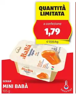 ALDI Gebar mini babà offerta