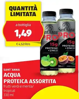 ALDI Sant'anna acqua proteica assortita offerta