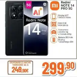 Expert Redmi NOTE 14 PRO 5G offerta