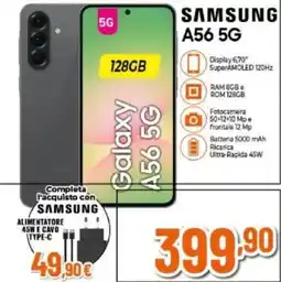 Expert SAMSUNG A56 5G offerta