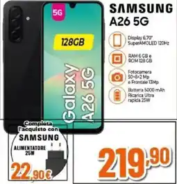Expert SAMSUNG A26 5G offerta