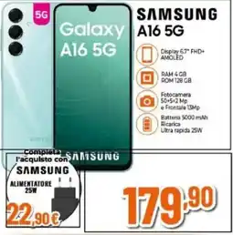 Expert SAMSUNG Galaxy A16 5G offerta