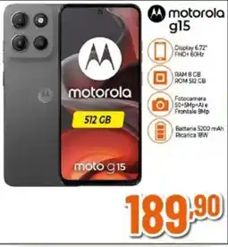 Expert motorola g15 offerta