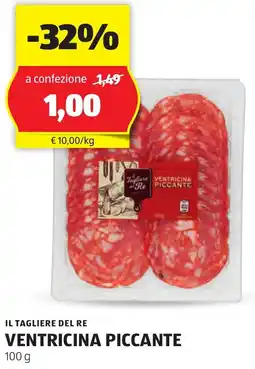 ALDI Il tagliere del re ventricina piccante offerta