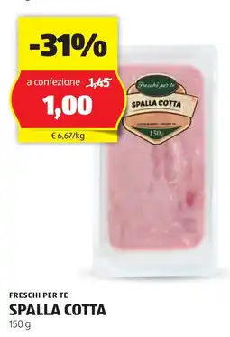 ALDI Freschi per te spalla cotta offerta