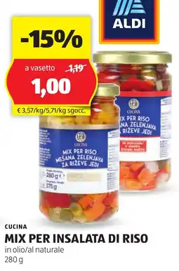 ALDI Cucina mix per insalata di riso offerta