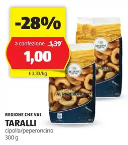 ALDI Regione che vai taralli offerta