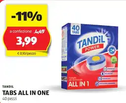 ALDI Tandil tabs all in one offerta