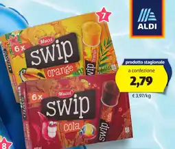 ALDI Mucci ghiaccioli swip offerta