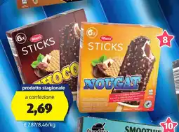 ALDI Mucci stecchi pralinati cioccolato offerta