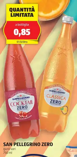 ALDI San pellegrino zero offerta