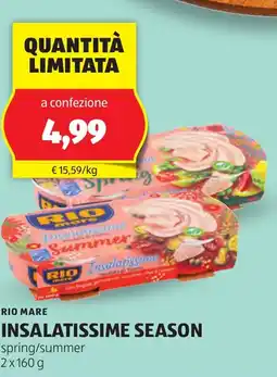 ALDI Rio mare insalatissime season offerta