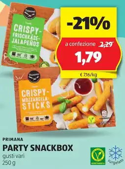 ALDI Primana party snackbox offerta